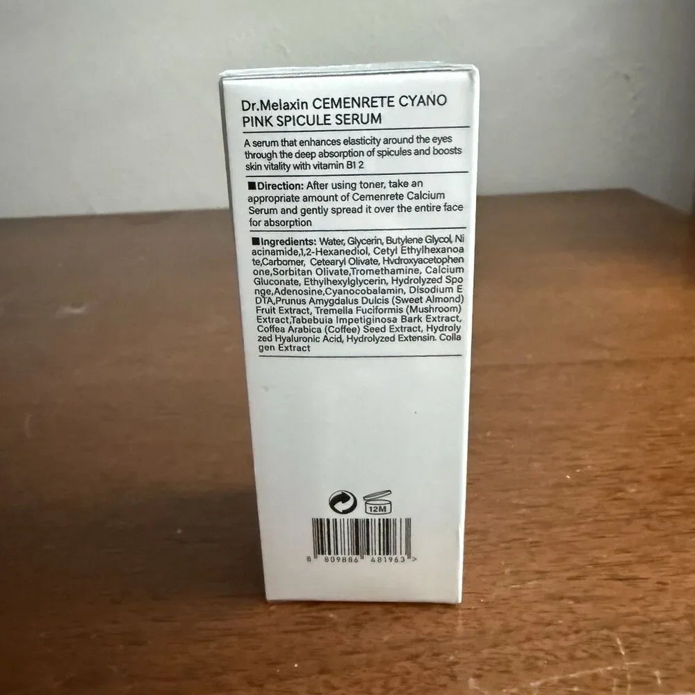 Dr. Melaxin Cemenrete Cyano Pink Spicule Serum Exp 10/28 Anti Aging Wrinkle 30ml